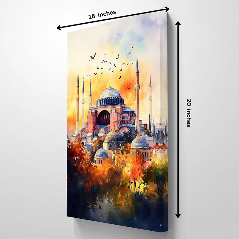 Sunset Mahal Wall Painting media 5