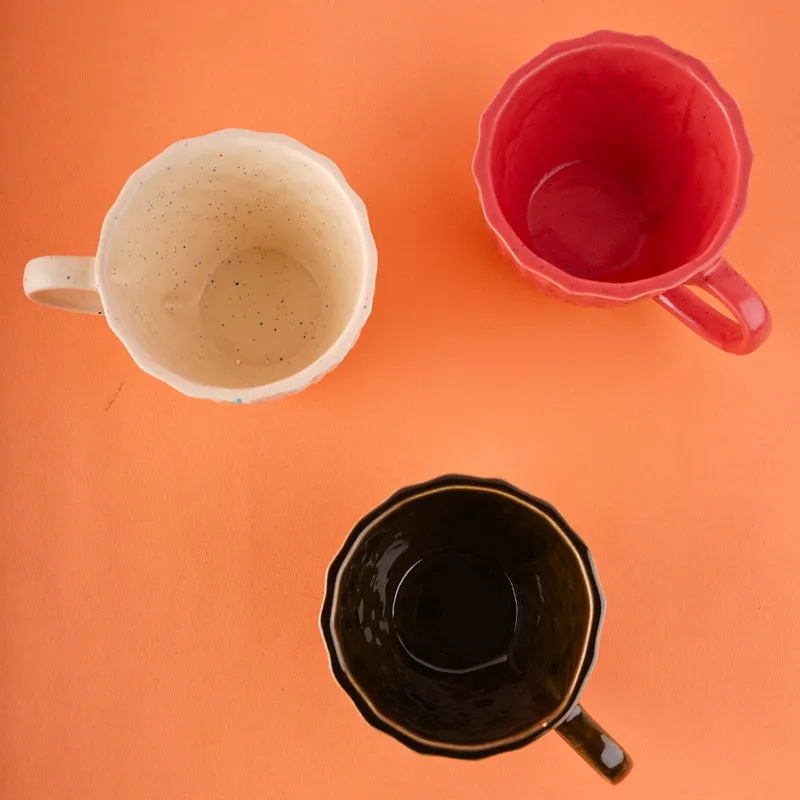 Rossana Ceramic Tea Cup (220 mL Each) - Set of Three media 3