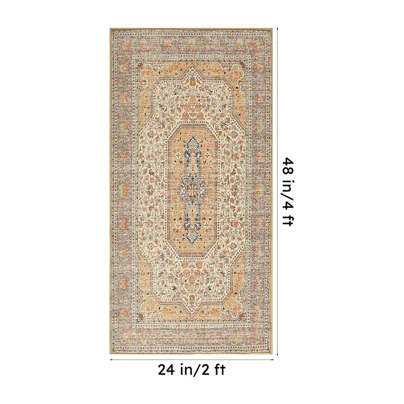 Azar Velvet Rectangle Anti-Skid Carpet media 8