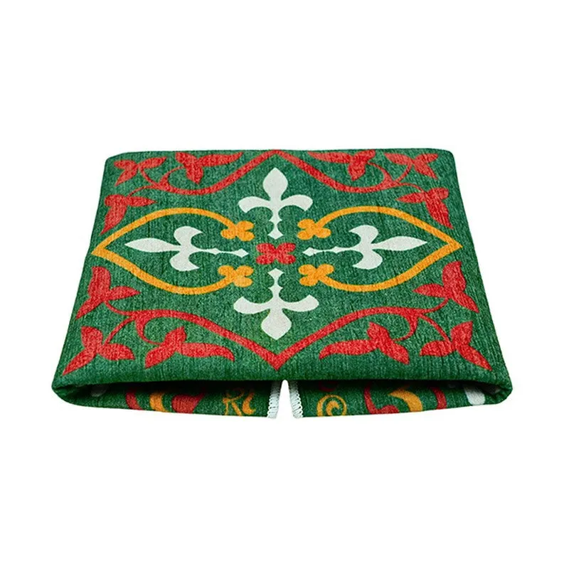 Divine Aangan Prayer Mat (Green) - 550 GSM media 8
