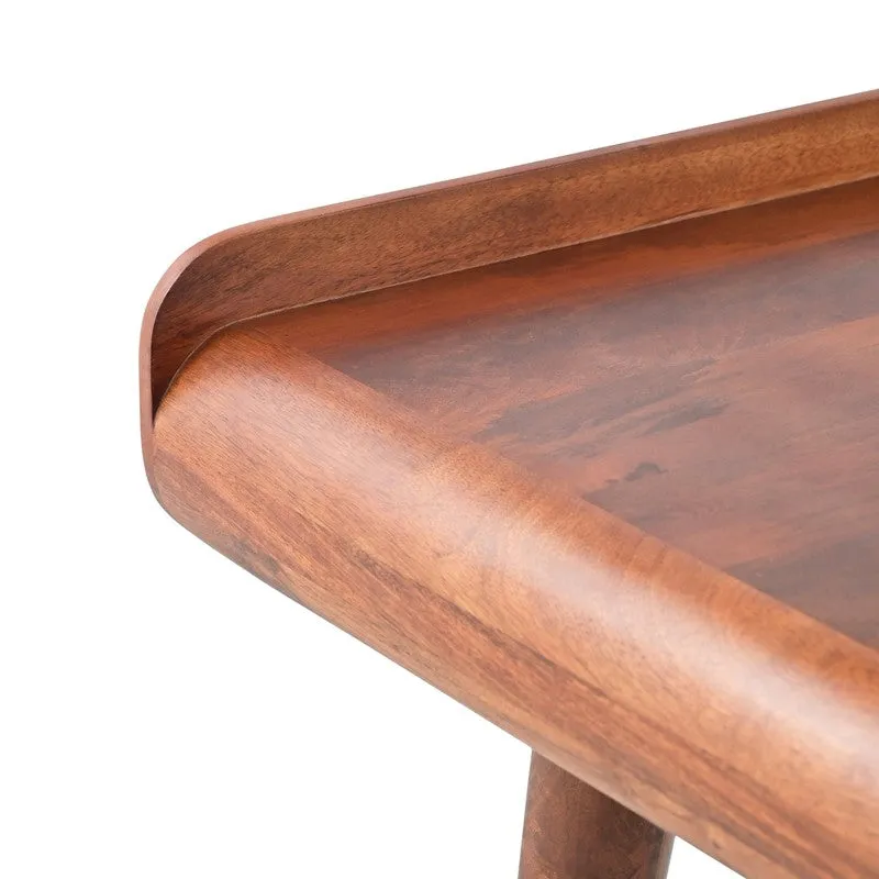 Elan Brown Wooden Table media 5