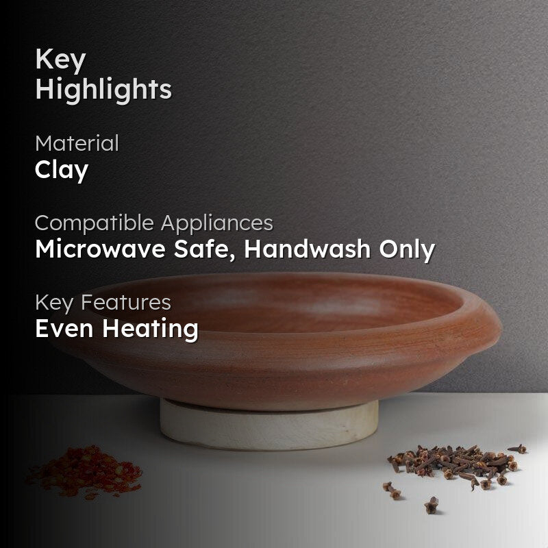 Sinta Clay Pan - Brown media 2