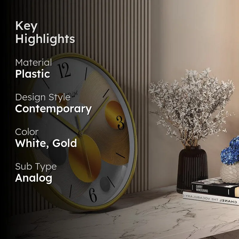 Cogs Analog Wall Clock media 2