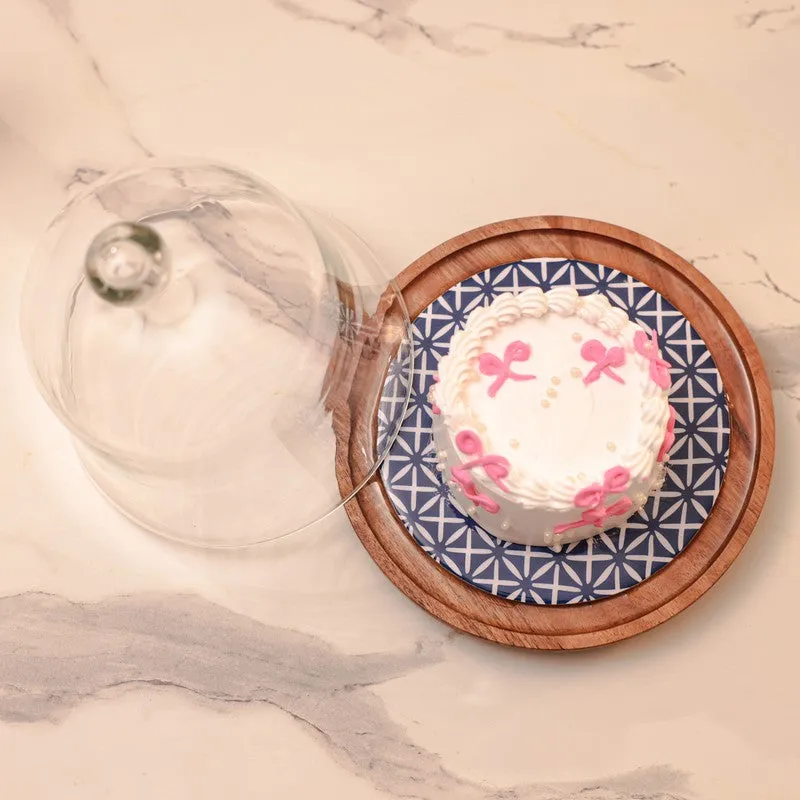 Vinso Cake Stand With Dome media 6