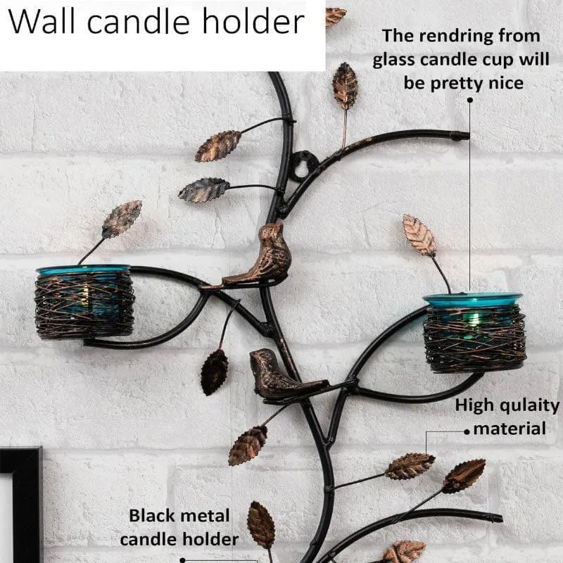 Patra Candle Holder - Turquoise media 4