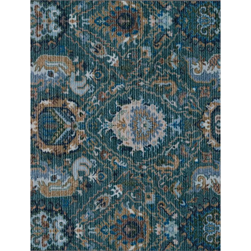 Daniyar Ethnic Carpet - Dark Green media 4