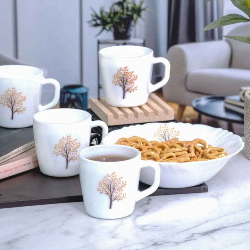 Cello Cherry Blossom Tea & Snack Set - Five Piece Set media 1