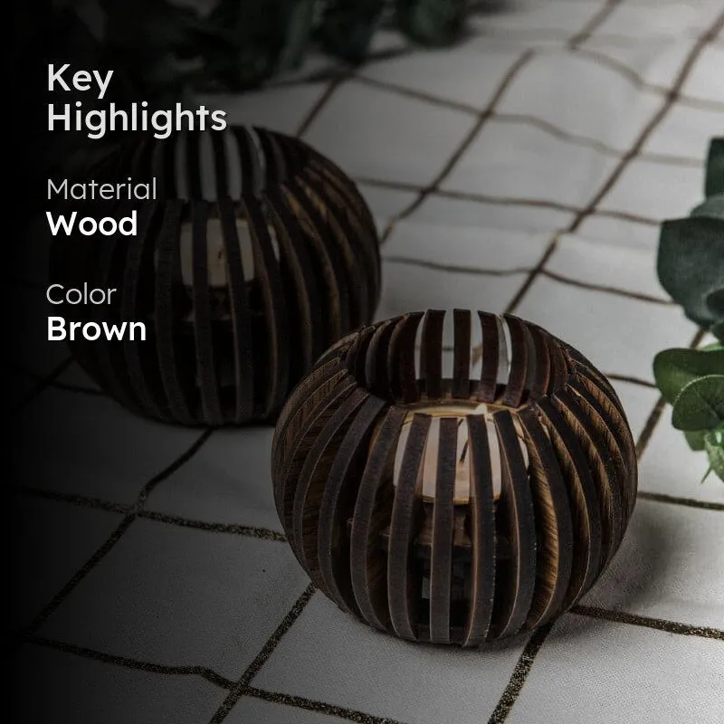 Halcyon Tealight Holder - Set Of Two media 2