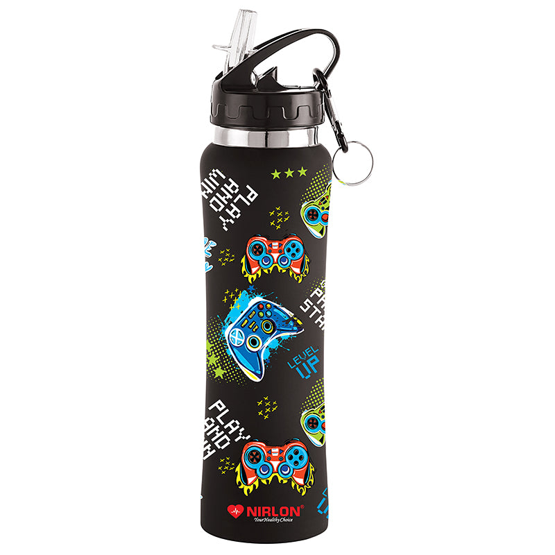 Gaming Frenzy Sipper Water Bottle - 750 mL - 750 mL