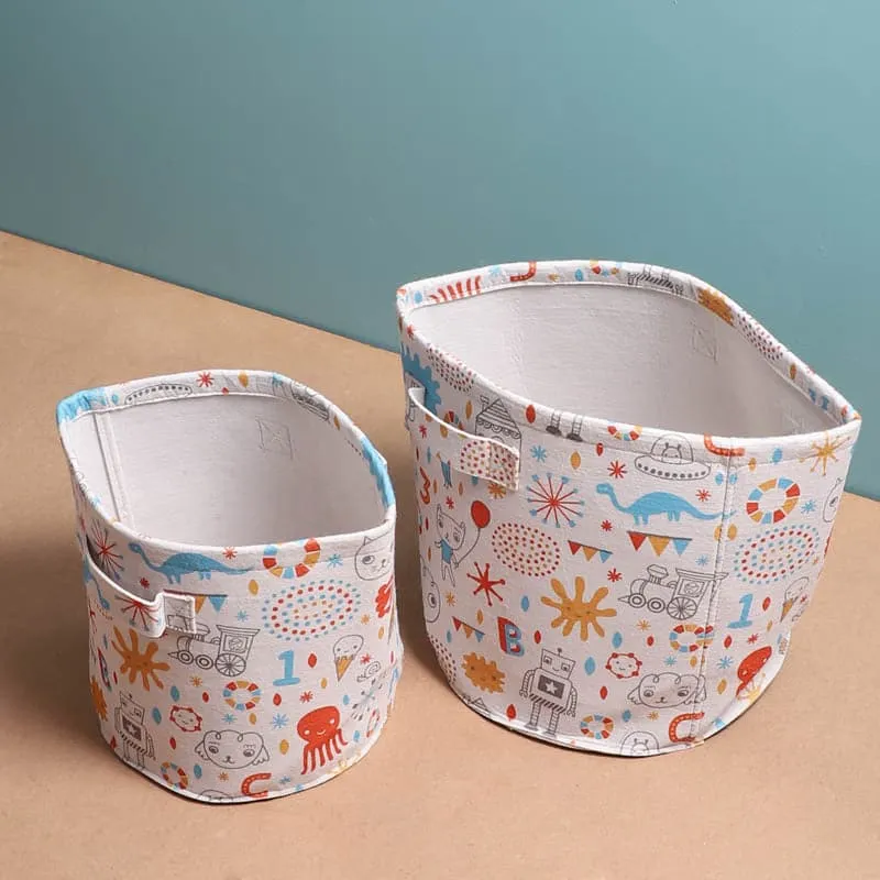 Clear Calm Laundry Basket - Set Of Two media 4