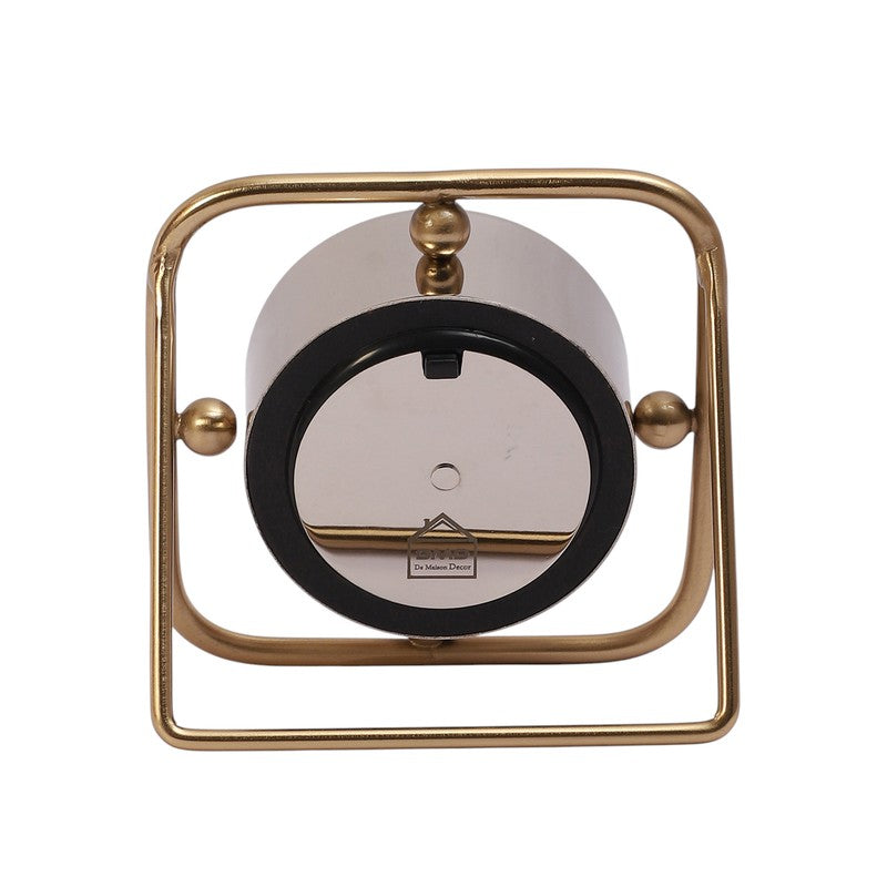 Vertex Table Clock - Silver media 7