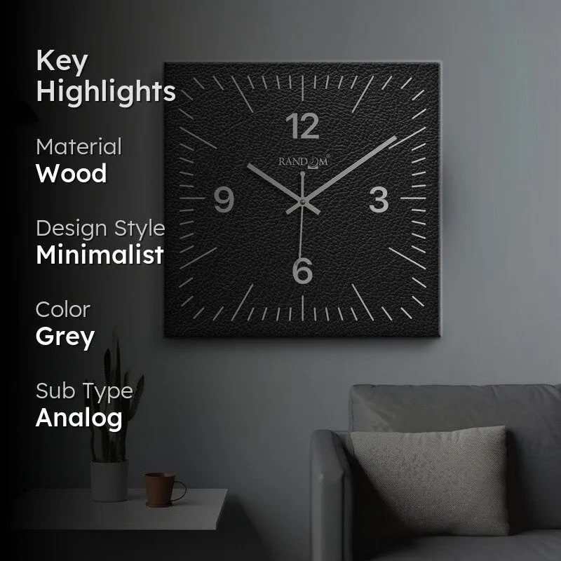 Zorin Analog Wall Clock - Grey media 2