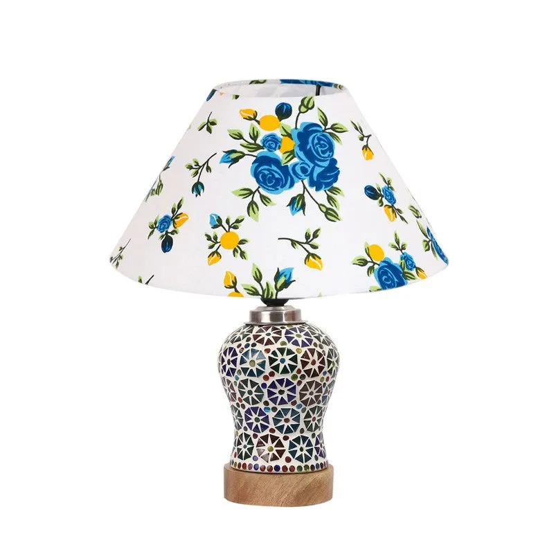 Astrona Fleur Wooden Table Lamp - Multicolor media 5