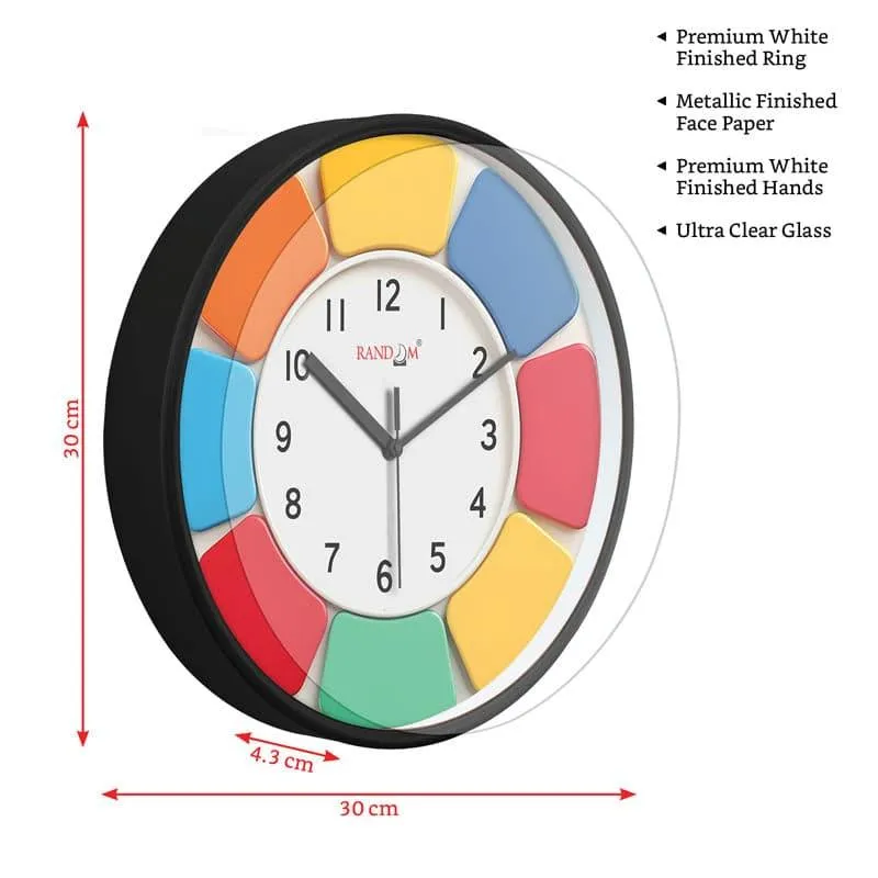 Color Flora Wall Clock media 5