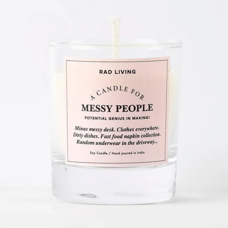 Messy People - Real Life Scented Candle media 5