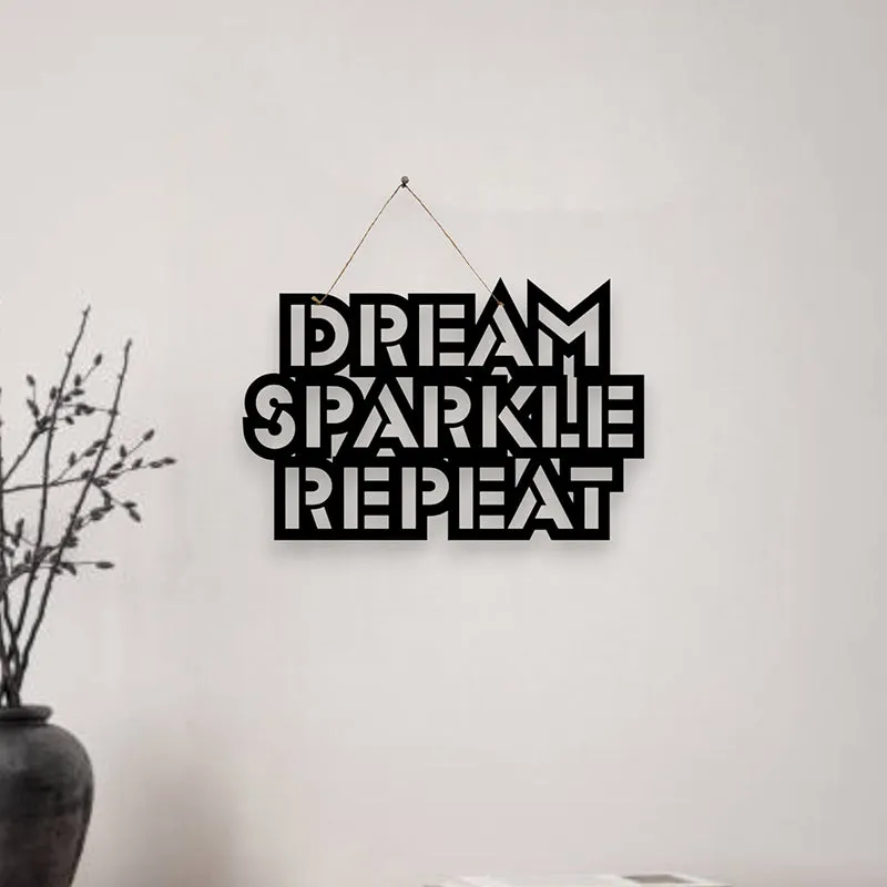 Dream Sparkle Mild Steel Wall Accent media 1