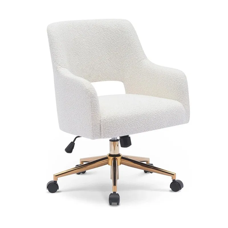 Sitessa Metal Office Chair - White media 3