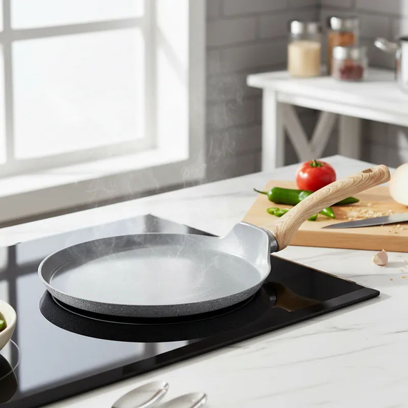 Bergner Ever Glide Induction Safe Non-Stick Dosa Tawa - 29 cm media 1