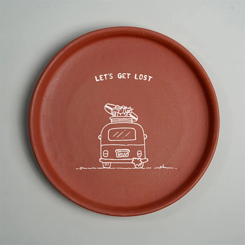 Let's Get Lost Wall Plate media 4