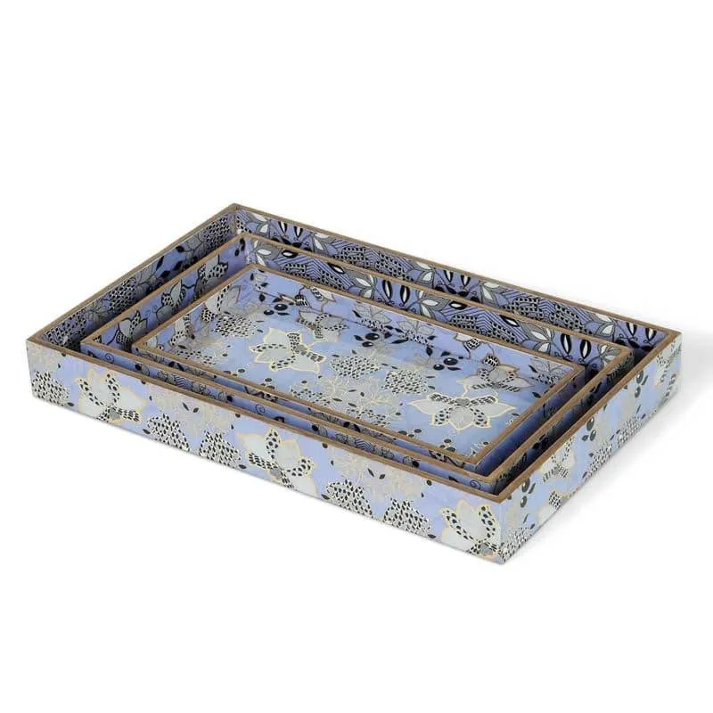Petal Party Tray - Set Of Three media 4