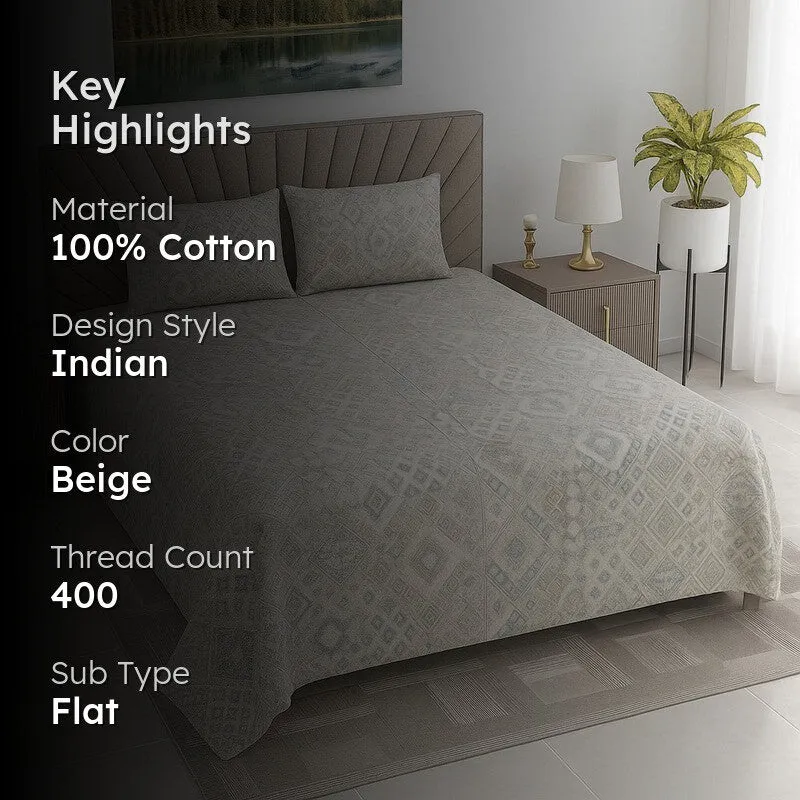 Riwaayat Cotton Bedsheets - 400 TC media 2