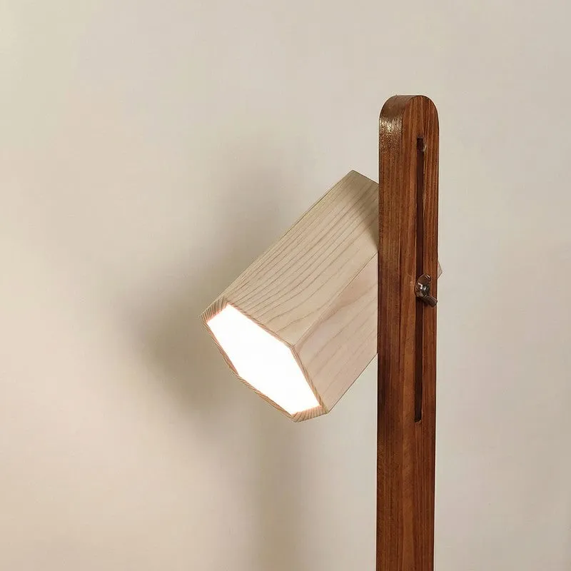 SoftCore Wooden Table Lamp - Brown media 8