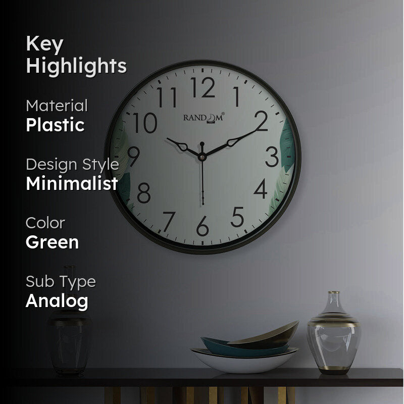 Mais Sweep Silent Wall Clock media 2