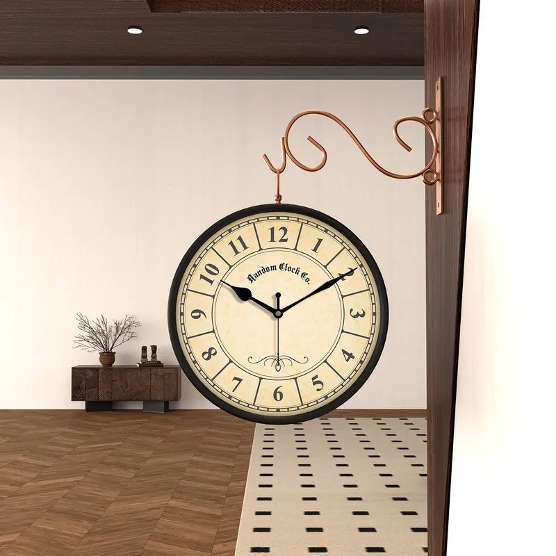 Hawthorne Double Sided Wall Clock media 1