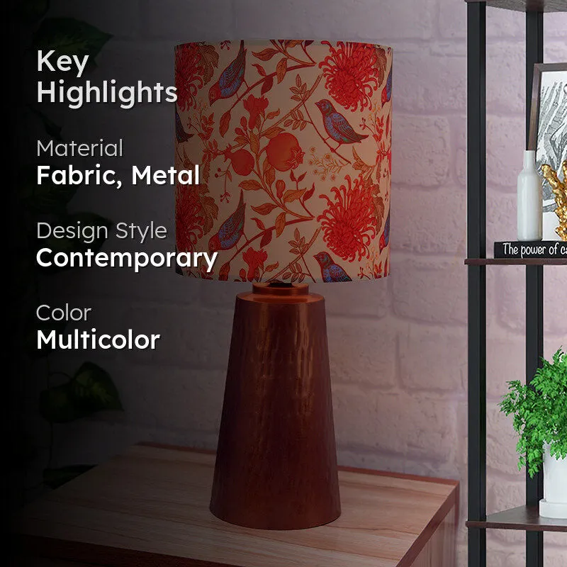 Lacewing Blunt Fabric Table Lamp media 2