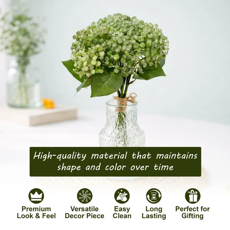 Meadow Bloom Plastic Artificial Flower - Set Of Four media 9