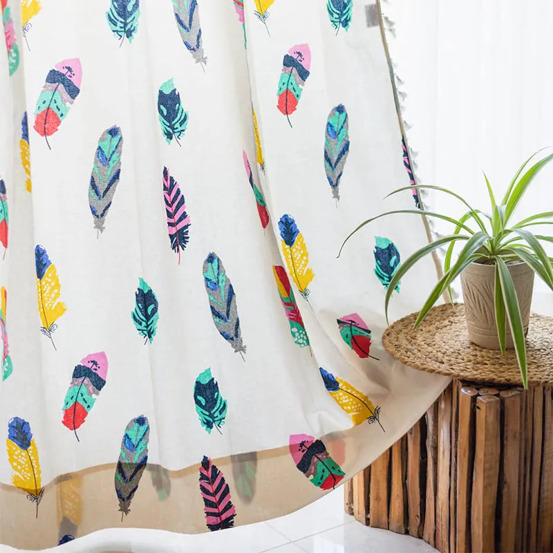 Urban Space Feather Tribe Curtain media 1