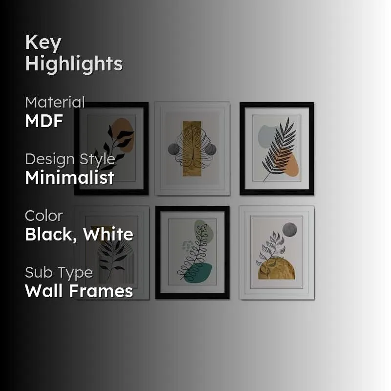 Oh So Good Times Photo Frames - Set Of Six media 2