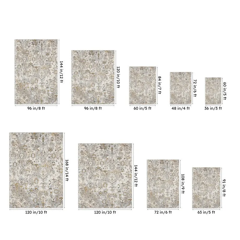Oviya Boho Carpet - Grey &Brown media 9