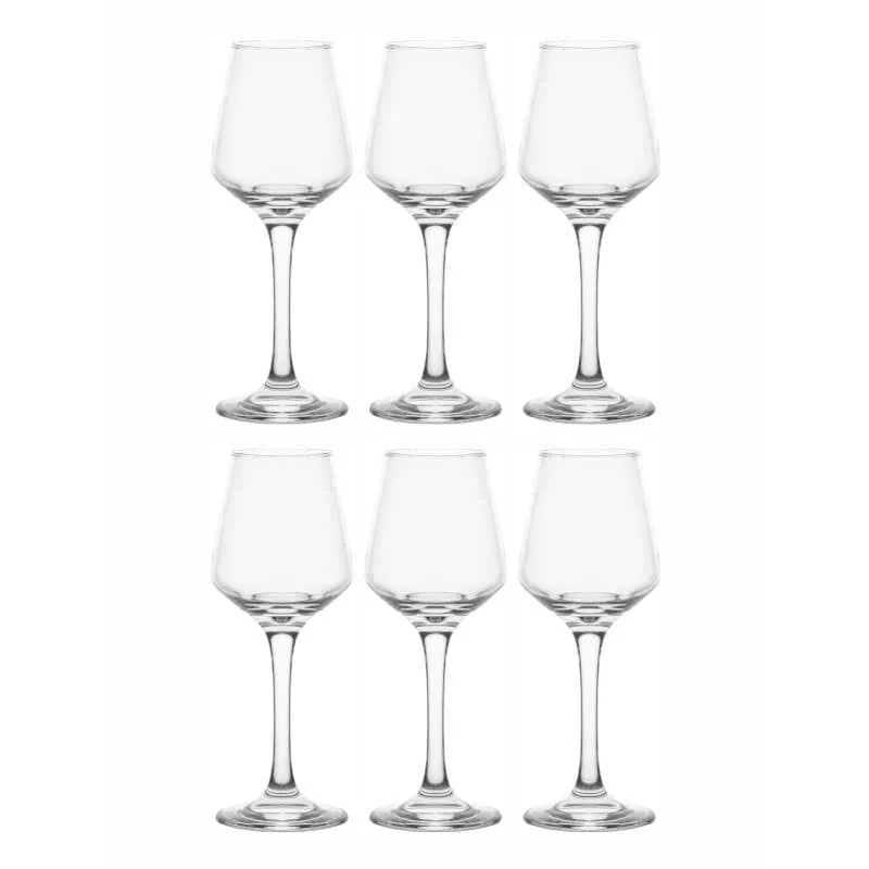 Bruzzo Red Wine Glasses (230 ml ) - Set Of Six media 3