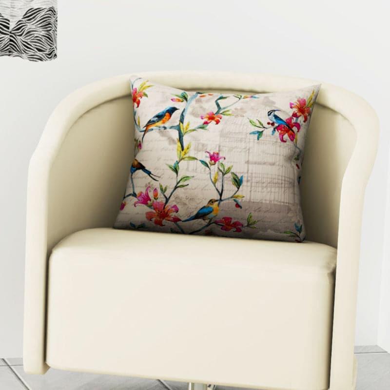 Misty Symphony Printed Cushion Cover