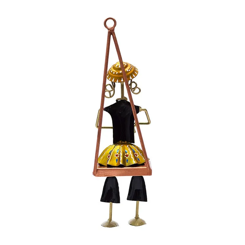 Folk Rhythms Handcrafted Metal Wall Accent media 7