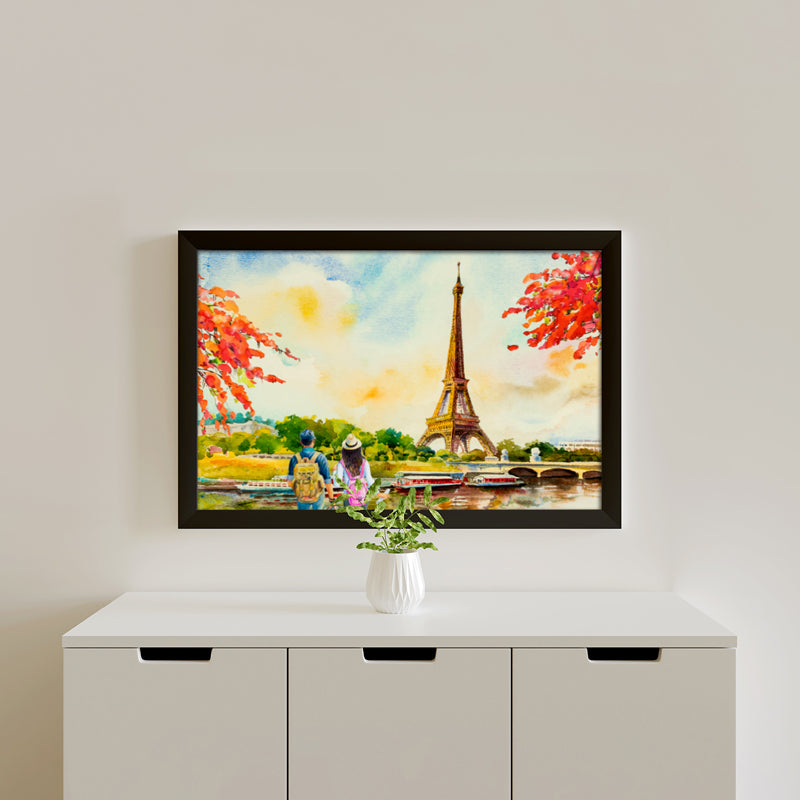 Eifel Dazzle Romance Wall Painting