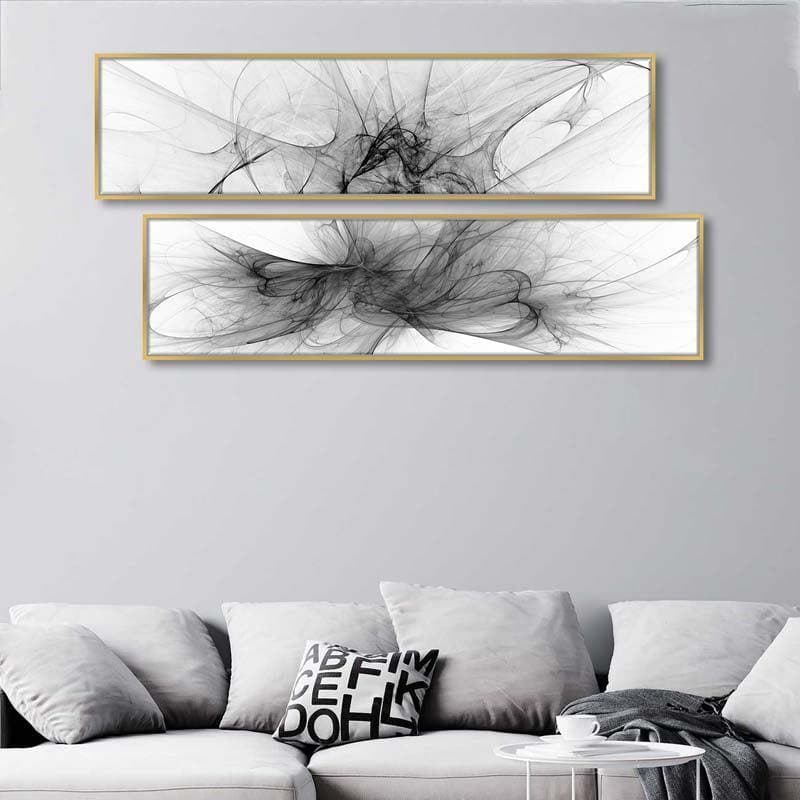 Smokee Wall Art - Set Of Two media 3