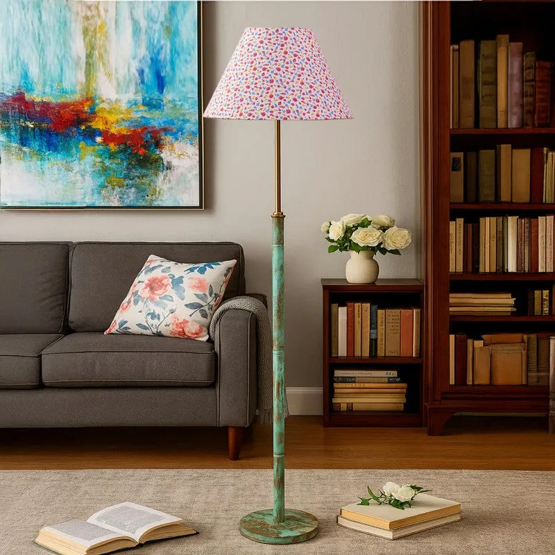 Terra Beam Wooden Floor Lamp - Multicolor media 4