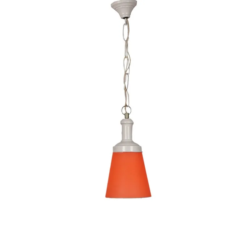 Soft Orange PVC Ceiling Lamp media 3