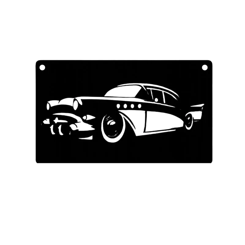 Car Silhouette II Iron Wall Accent media 4