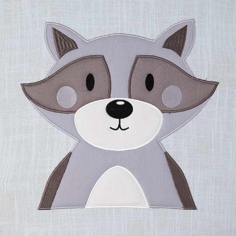 Racoon Roam MDF & Fabric Wall Accent  - Jungle Collection media 3