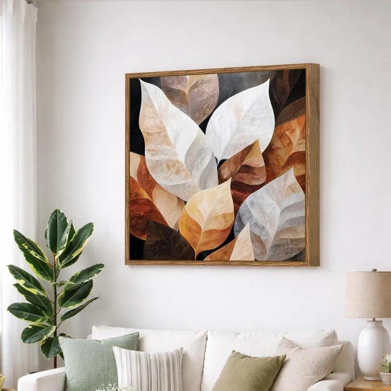 Wild Foliage Canvas Wall Art With Frame media 3