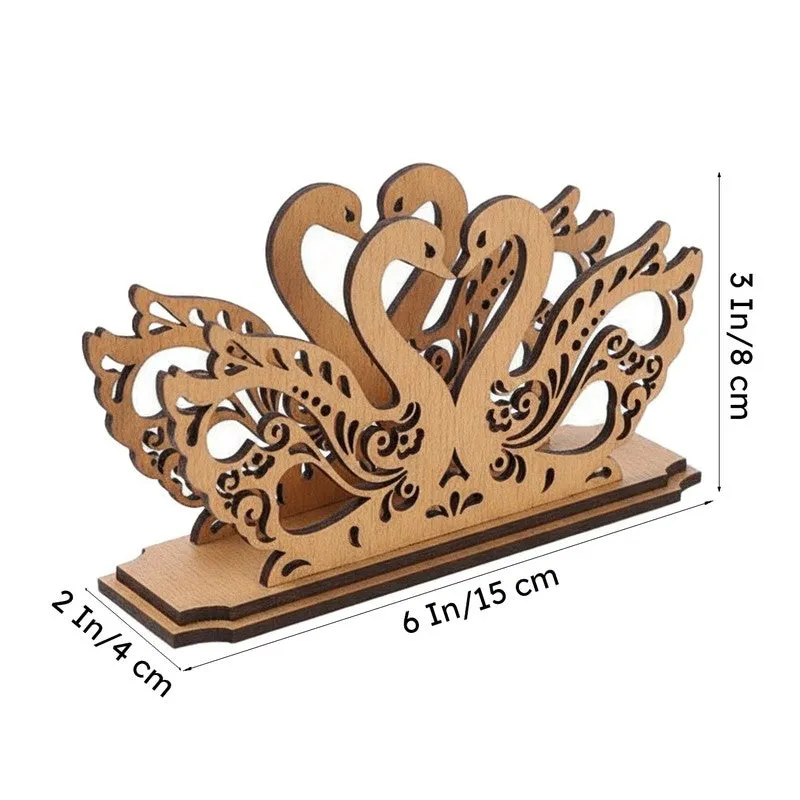 Swan Style Napkin Holder - Set Of Two media 8