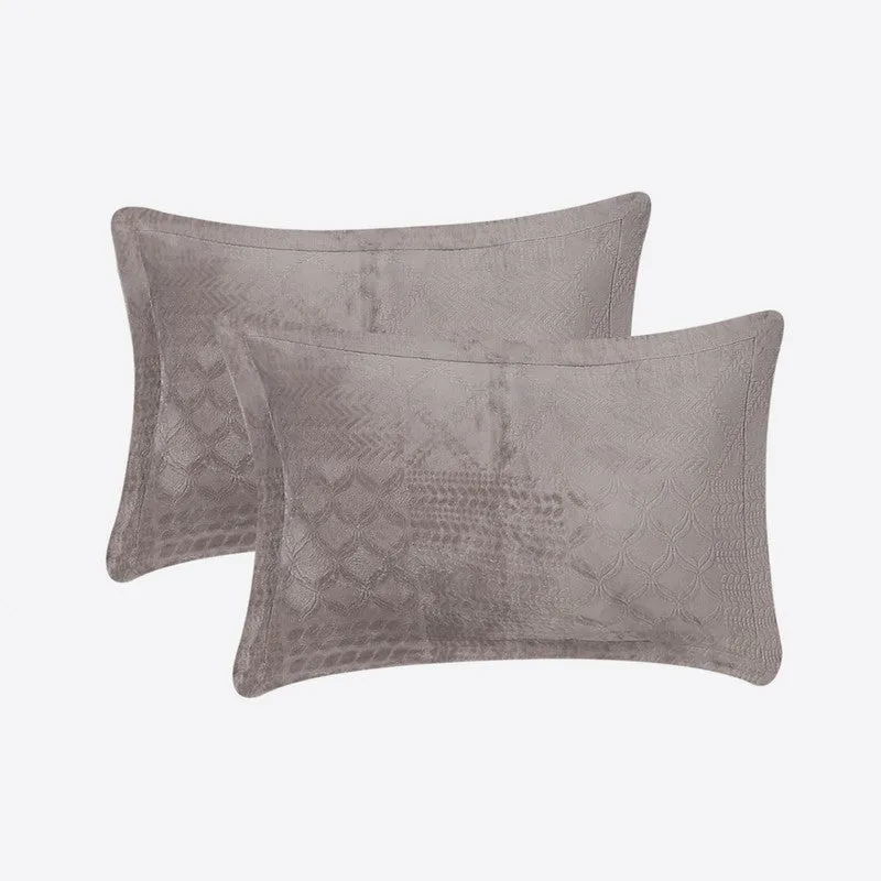 Monte Carlo Color Drift Bedsheet (Light Brown) - 280 GSM media 4