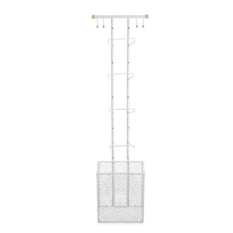 Velora Ball Storage Rack - White media 4