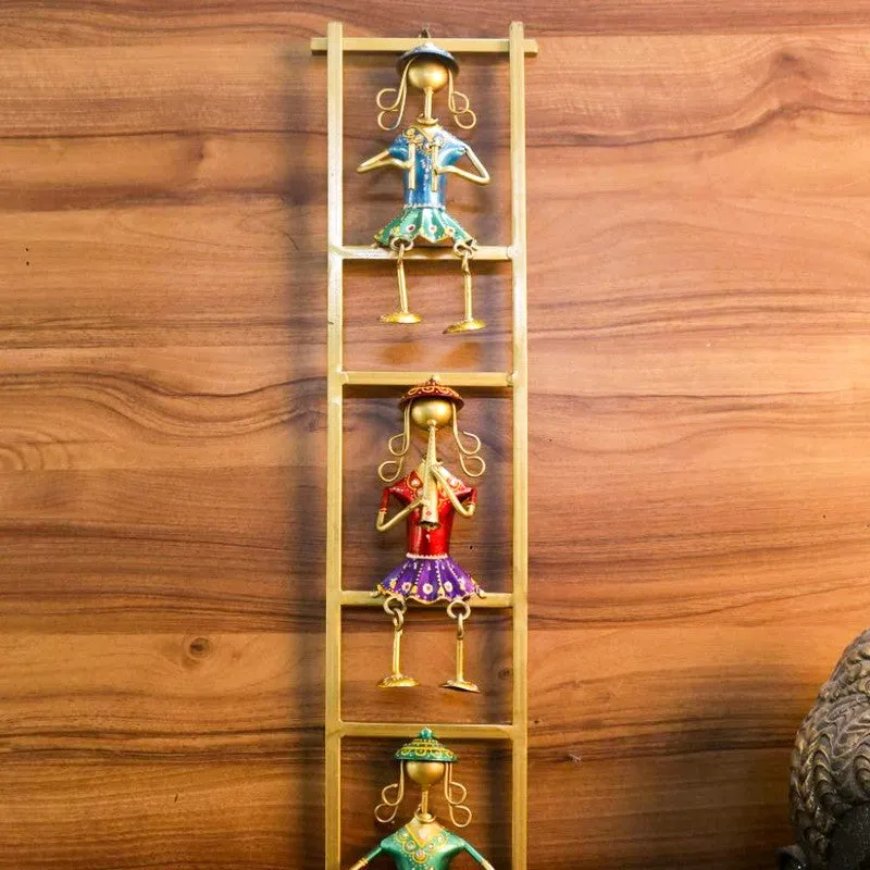 Musician Ladies Ladder Iron Wall Accents media 4