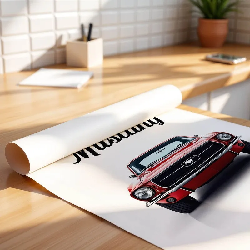 Mustang Heritage Wall Poster media 4