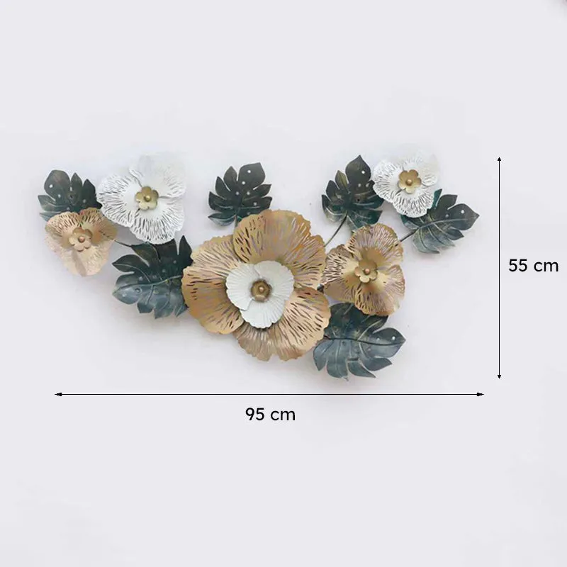 Petal Wreaths Iron Wall Accent media 6