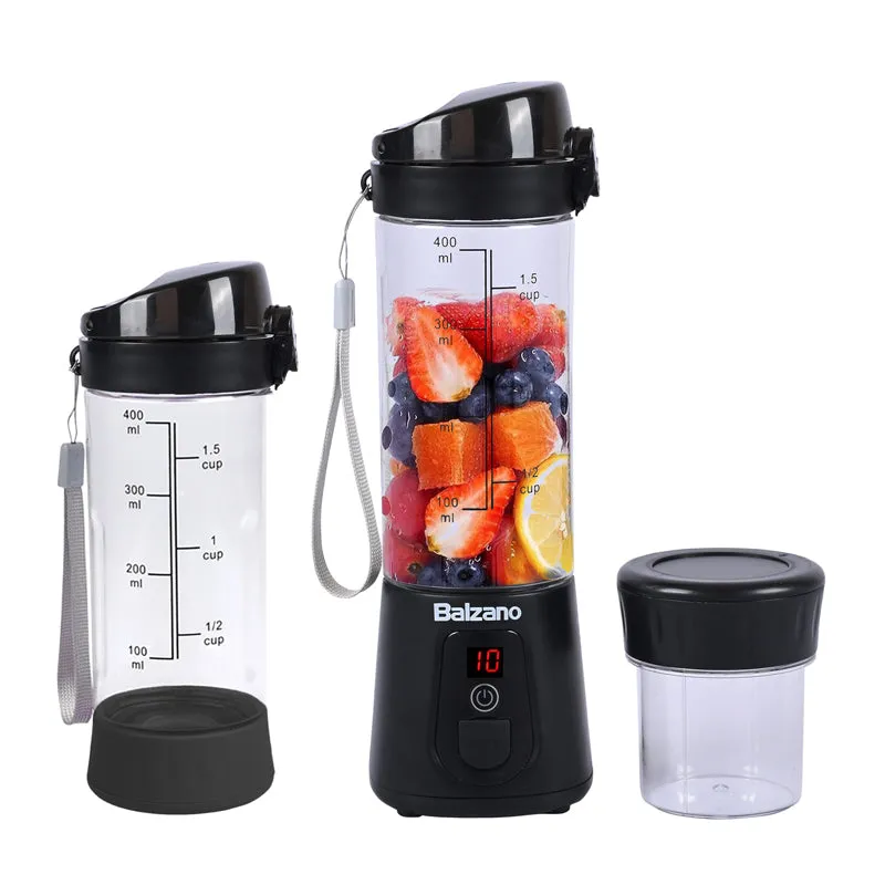 Balzano Wireless Travel Blender - Black media 1